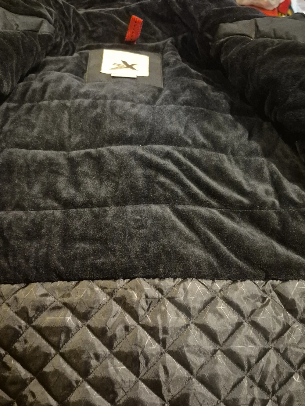 NEW--ZeroXposur Kid's Black Hooded Quilted Puffer Jacket